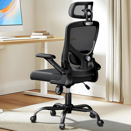 Ergonomic Desk Chair – Breathable Mesh & Lumbar Back Support